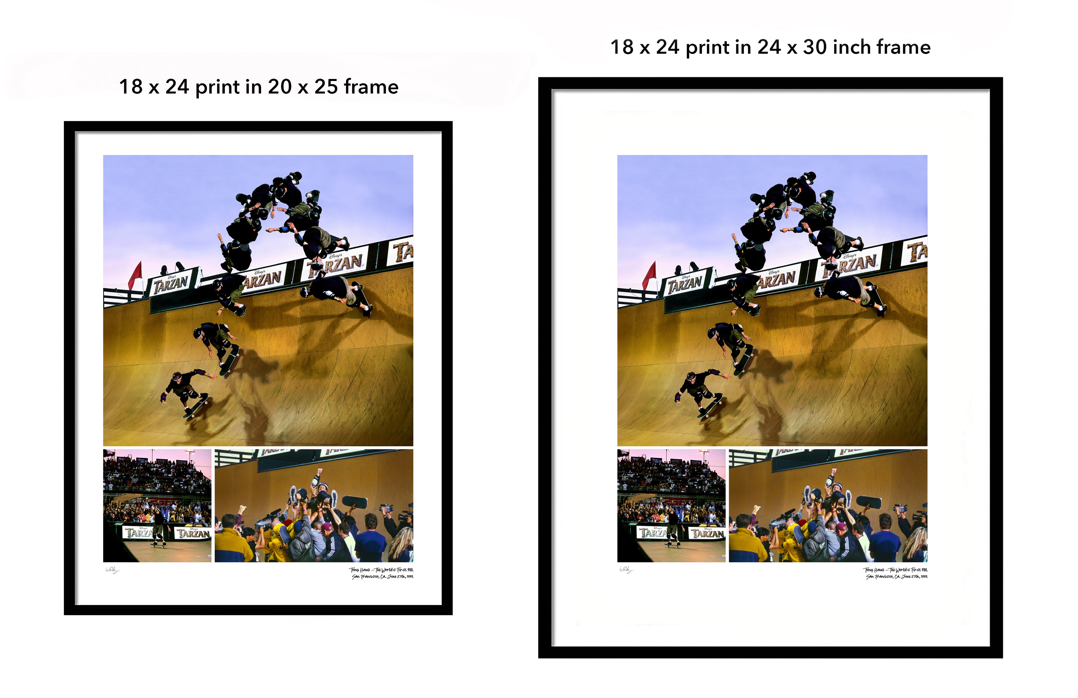 Tony Hawk - The Worlds First 900: LIMITED EDITION Fine Art Print