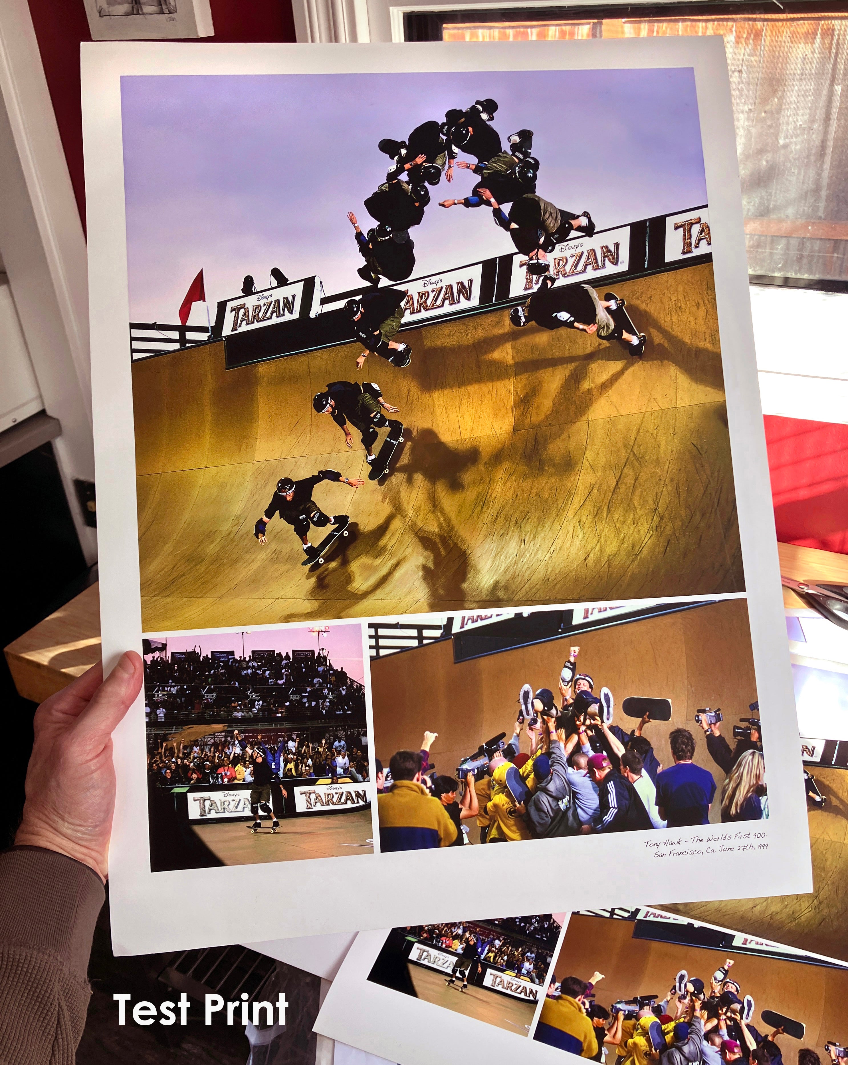 Tony Hawk - The Worlds First 900: LIMITED EDITION Fine Art Print